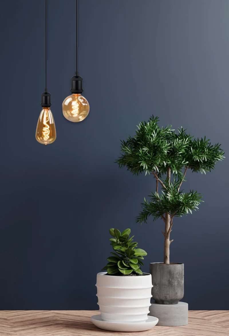 LED Filament Leuchtmittel, E27, 4 W, 265 lm, 2200 K warmweiß, dimmbar