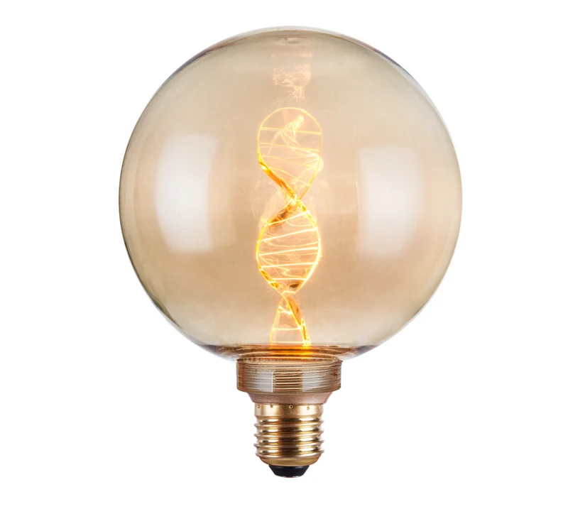 LED Filament Leuchtmittel, E27, 4 W, 120 lm, warmweiß, dimmbar