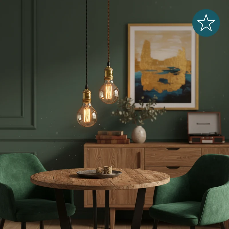 LED Filament Leuchtmittel, Vintage Dekoleuchte, Bulb A60, E27, 2.3W, 65lm, 1800K, dimmbar