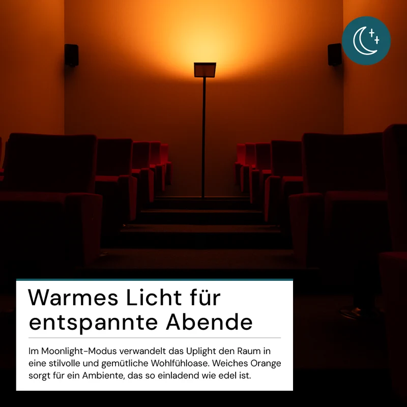 2er Pack LED Büro-Stehleuchte, Up/Down, schwarz, 100 W, 7000 lm, 4000 K (neutralweiß), UGR<16, CRI98, dimmbar, RG0, Bridgelux LED