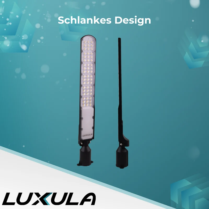 5er Pack LED Straßenleuchte, SLIM, 150 W, 18000 lm, 5000 K (neutralweiß), IP65, Wand- und Mastmontage