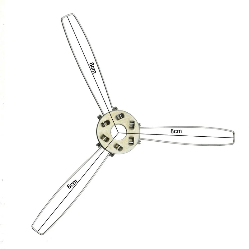 Retro 2 oder 3 Flügeln deckenlampen halterung~2808