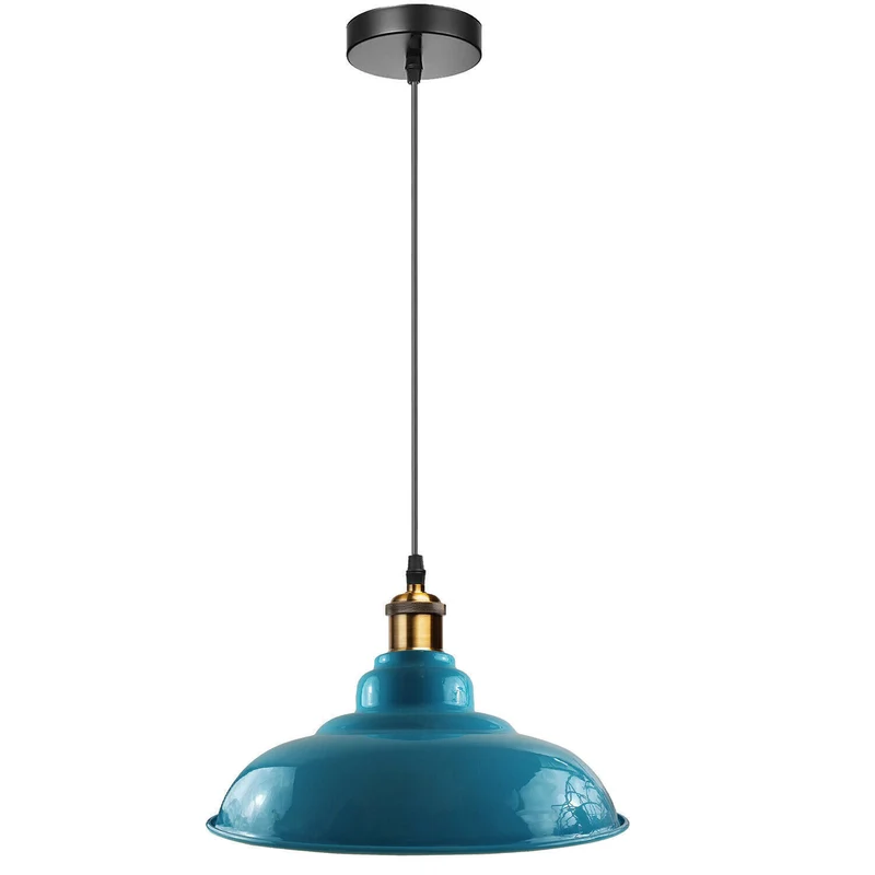 Buntes Pendelleuchten-Set mehrere Stile im Industrie Design 2m ~2806