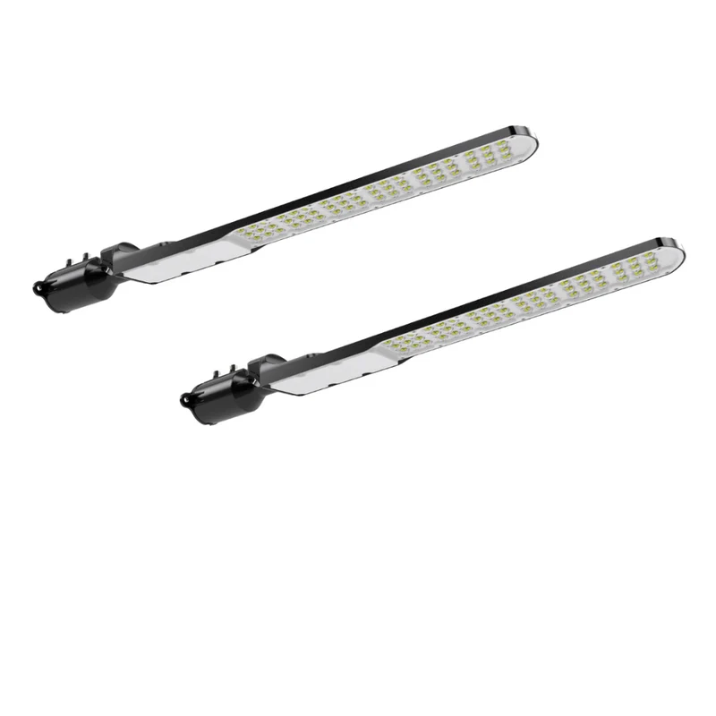 2er Pack LED Straßenleuchte, SLIM, 150 W, 18000 lm, 5000 K (neutralweiß), IP65, Wand- und Mastmontage