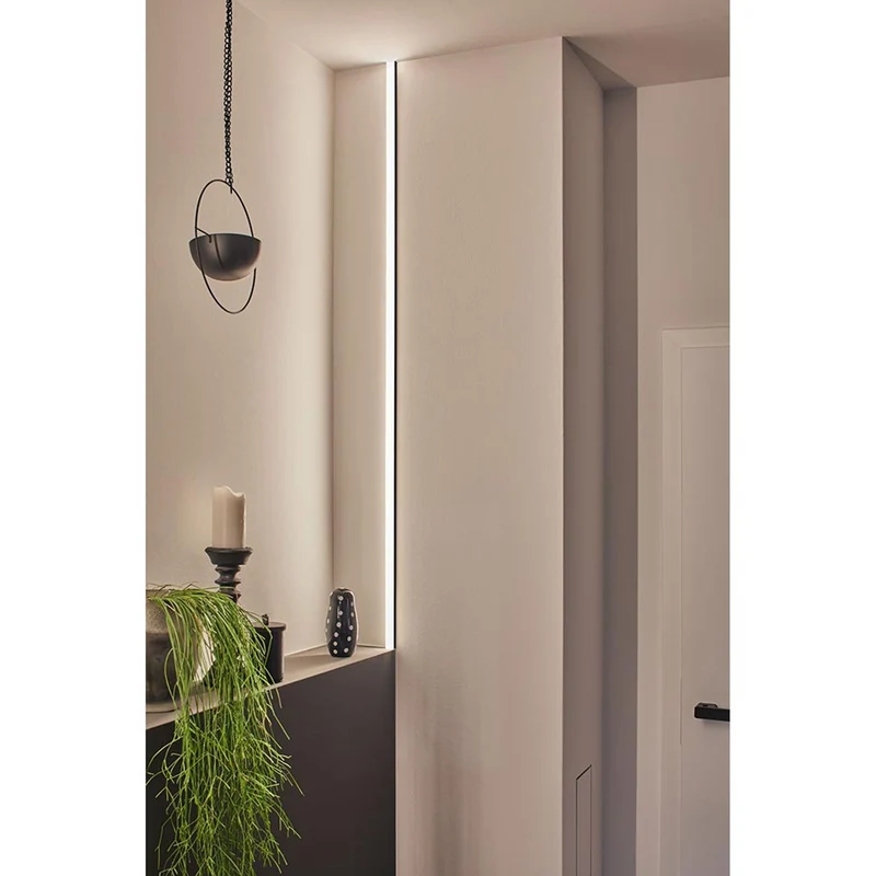 LED Strip Profil Square 1m Schwarz