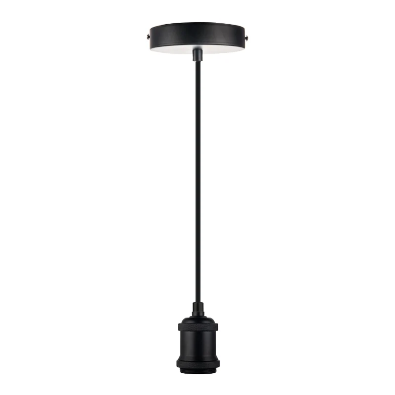 LED Filament Leuchtmittel NEPTUN Globe, inkl schwarzer E27-Fassung mit Textilkabel, 4W, 200lm, 1800K, dimmbar