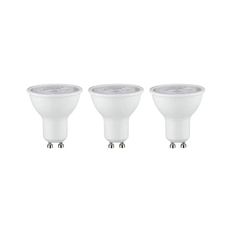 GU10 7W LED Reflektor 3er-Pack Weiß-Matt