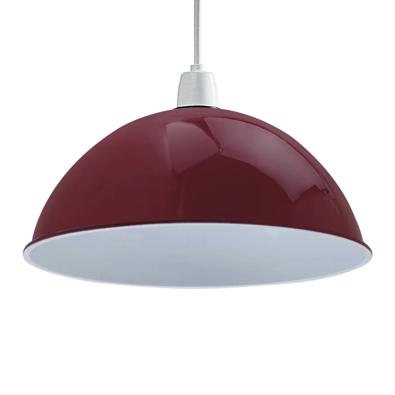 Lampenschirm Metall 30cm Modernes Halbkugel-Design ~2735