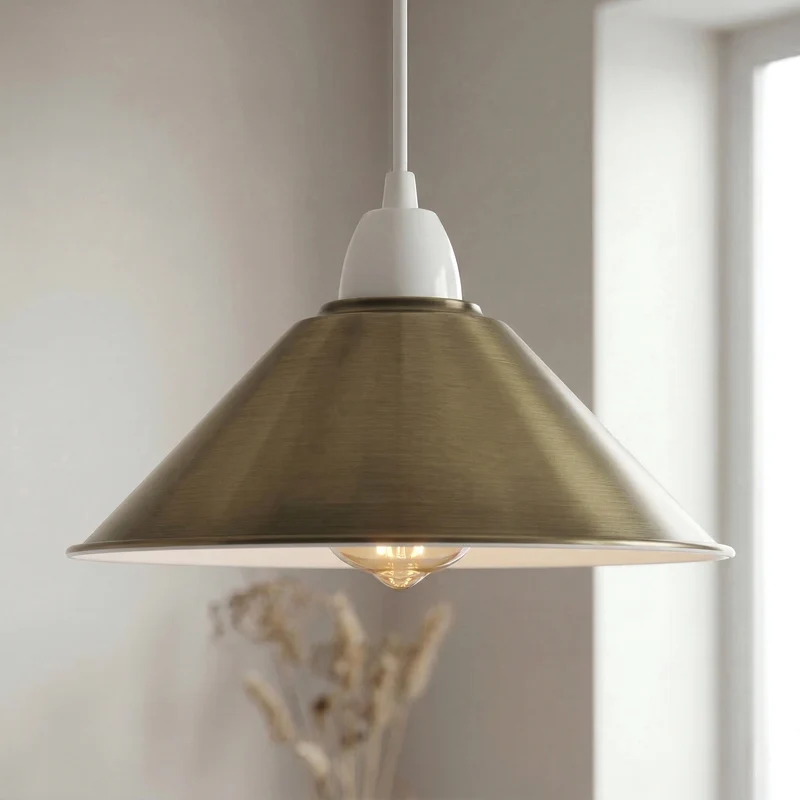 Retro Metall Lampenschirm Ersatz Ø 22cm | E27 , B22 ~1544