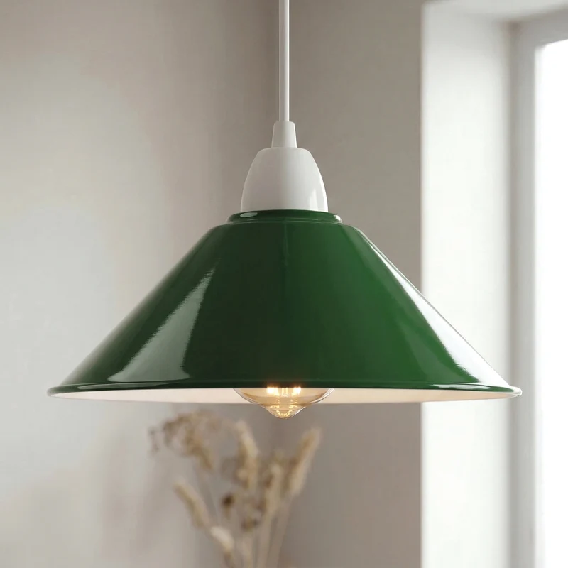Retro Metall Lampenschirm Ersatz Ø 22cm | E27 , B22 ~1544