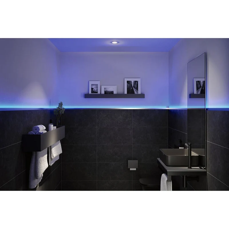 LumiTiles LED Strip Einbauprofil Top 1m Alu-Matt