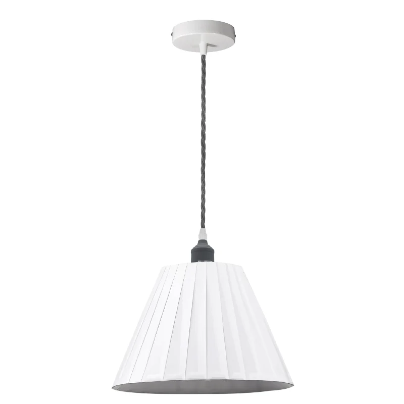 Pendelleuchte decke home decor | Weiß | Ø28cm|E27~2745