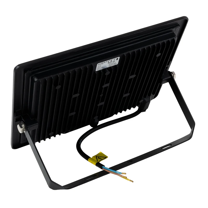 2er Pack LED-Fluter, 100 W, 4000 K (neutralweiß), 10000 lm, schwarz, IP65