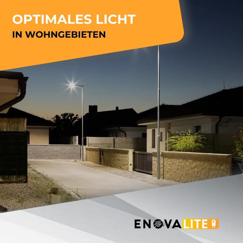 2er Pack LED-Straßenleuchte, 100 W, 14000 lm, 5000 K (neutralweiß), IP65