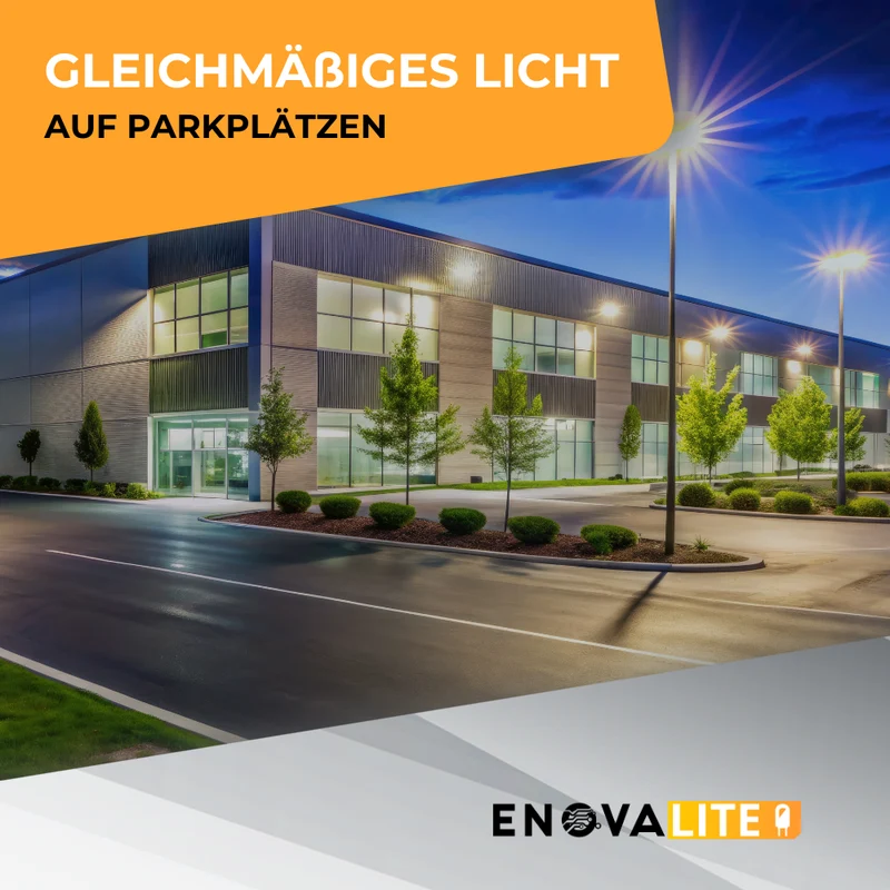 2er Pack LED-Straßenleuchte, 30 W, 4200 lm, 5000 K (neutralweiß), IP65
