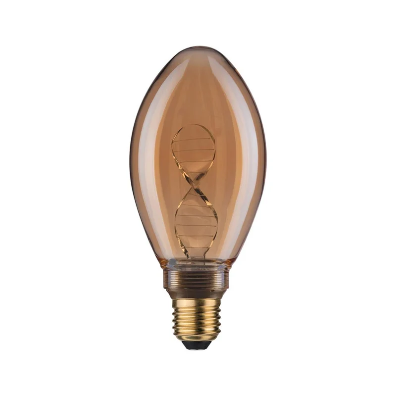 E27 3,5W LED Birne Helix 1800K Gold