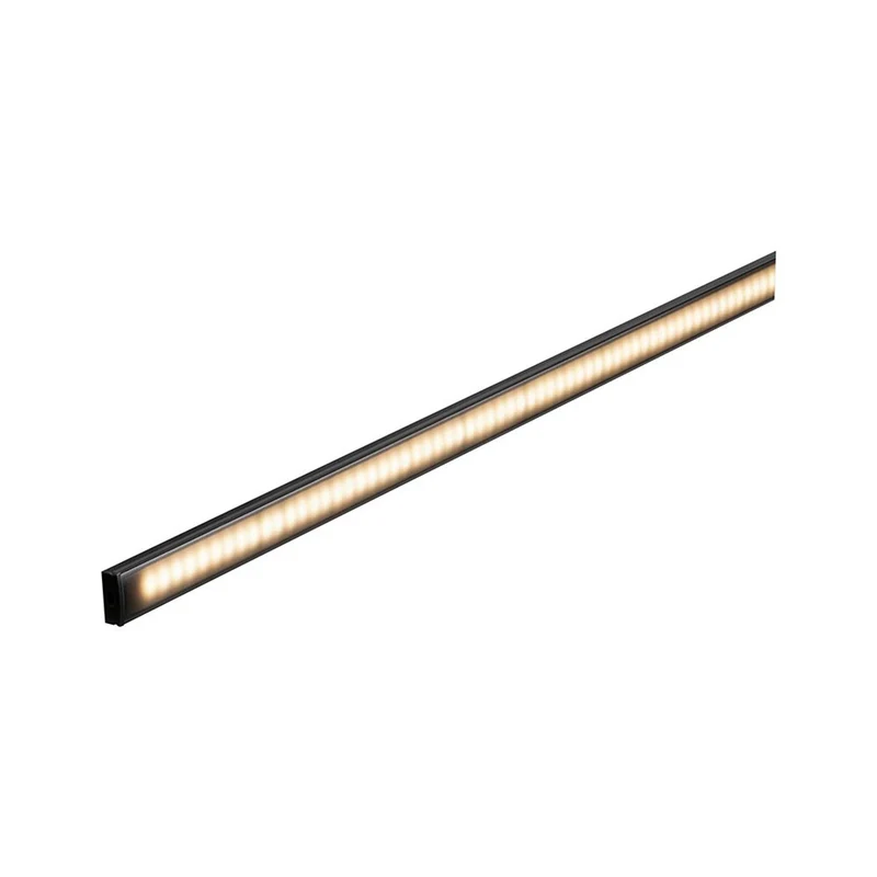 LED Strip Profil Base Schwarzer 2m Diffusor