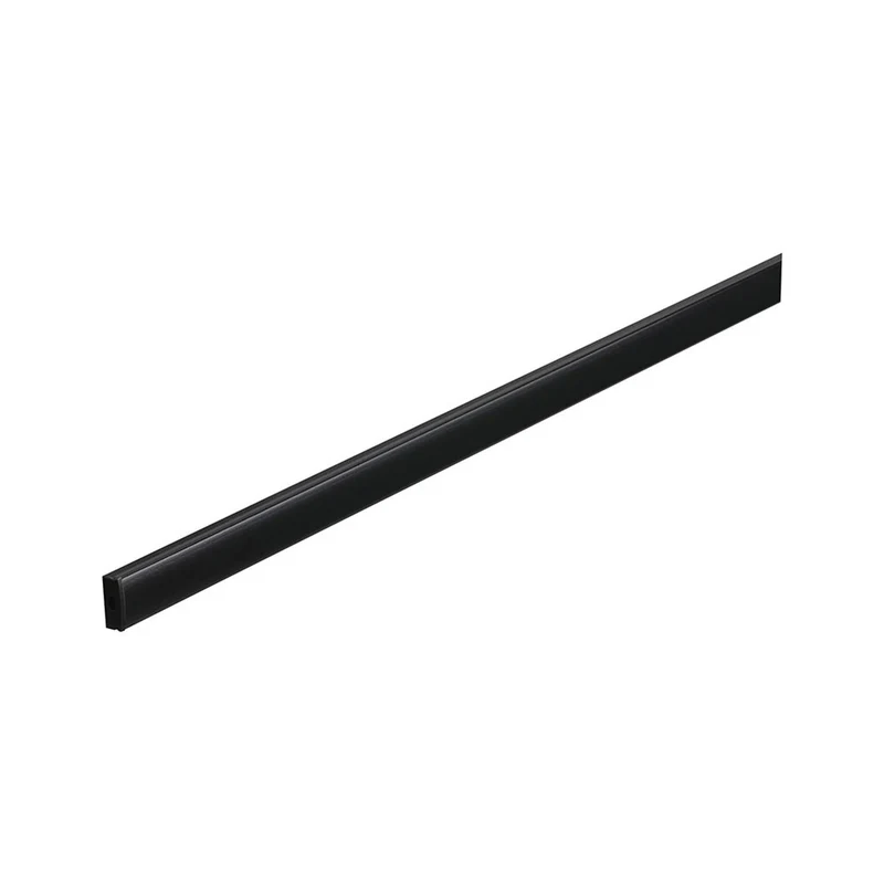 LED Strip Profil Base Schwarzer 2m Diffusor