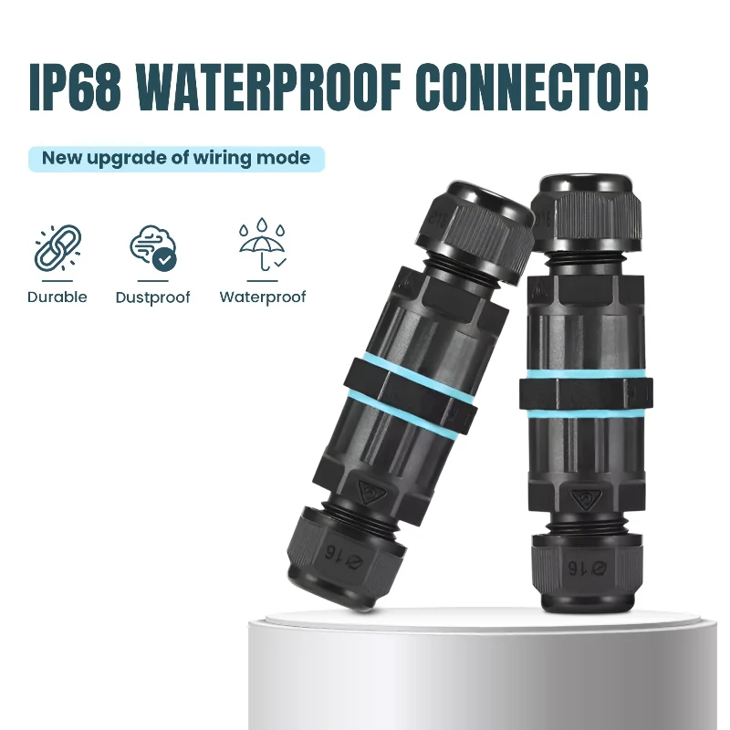 Wasserdichte Kabelverbinder und Anschlussdosen IP68 ~2730
