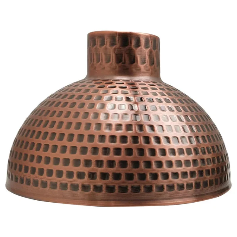 Lampenschirm Industrial – Gehämmertes Metall, 26cm, 5 Farben ~2726