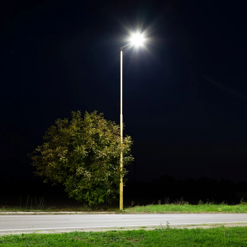 2er Pack LED Straßenleuchte, SLIM, 50 W, 6000 lm, 5000 K (neutralweiß), IP65, Wand- und Mastmontage