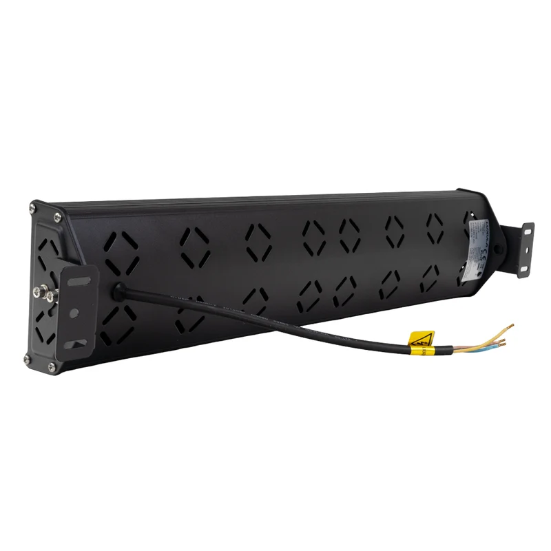 10er Pack LED-Hallenleuchte, linear, 50 W, 6000 lm, 5000 K (neutralweiß), IP65, EPISTAR LED, schwarz