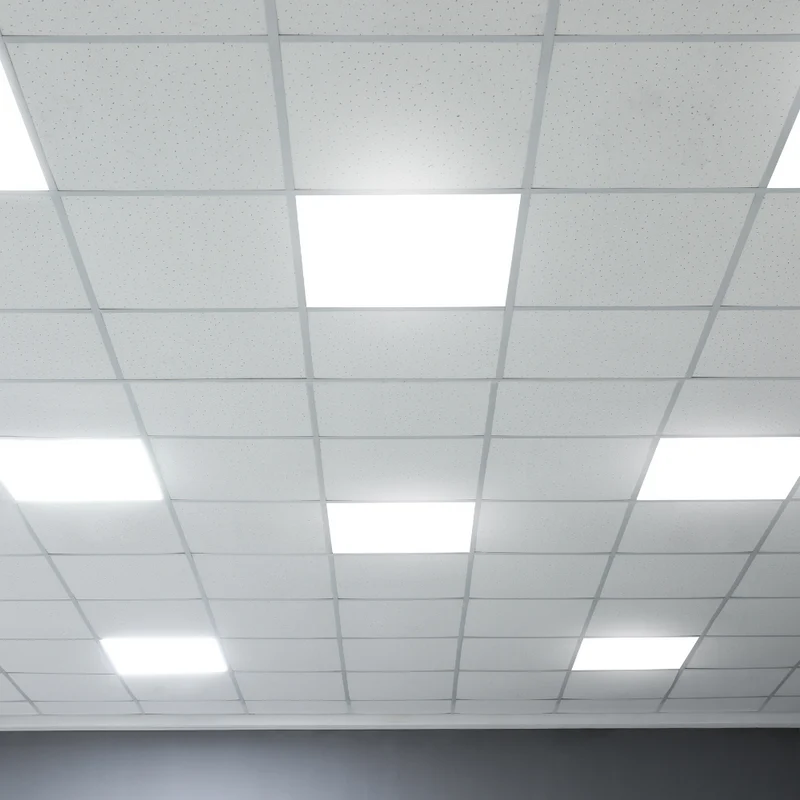 6er Pack LED-Panels, 62x62 cm, inkl Aufbaurahmen, 4000 K, 36 W, 3600 lm, Back-Lit, inkl Netzteilen