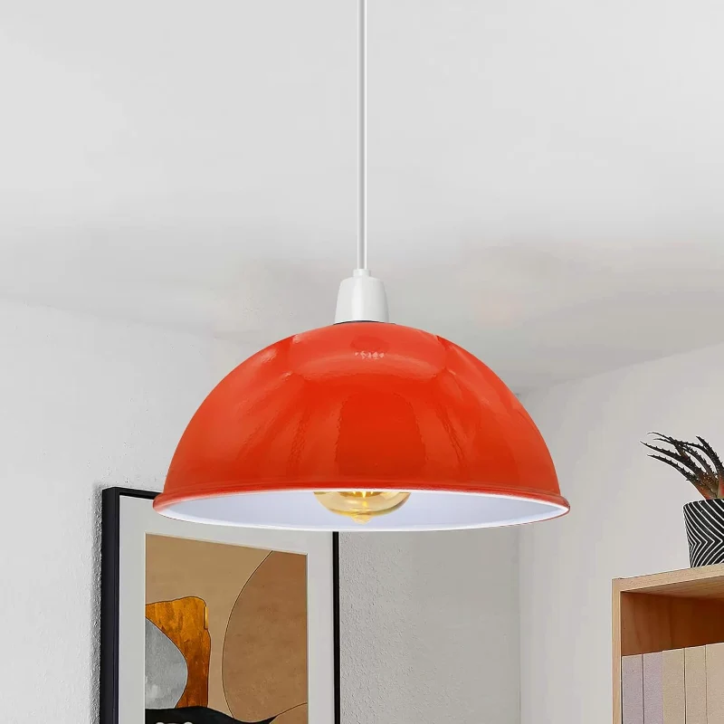 Retro Easy Fit Lampenschirm Metall | Ø 21cm ~2146