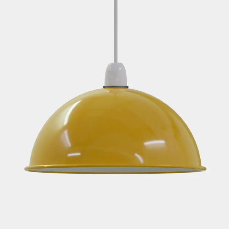 Retro Easy Fit Lampenschirm Metall | Ø 21cm ~2146
