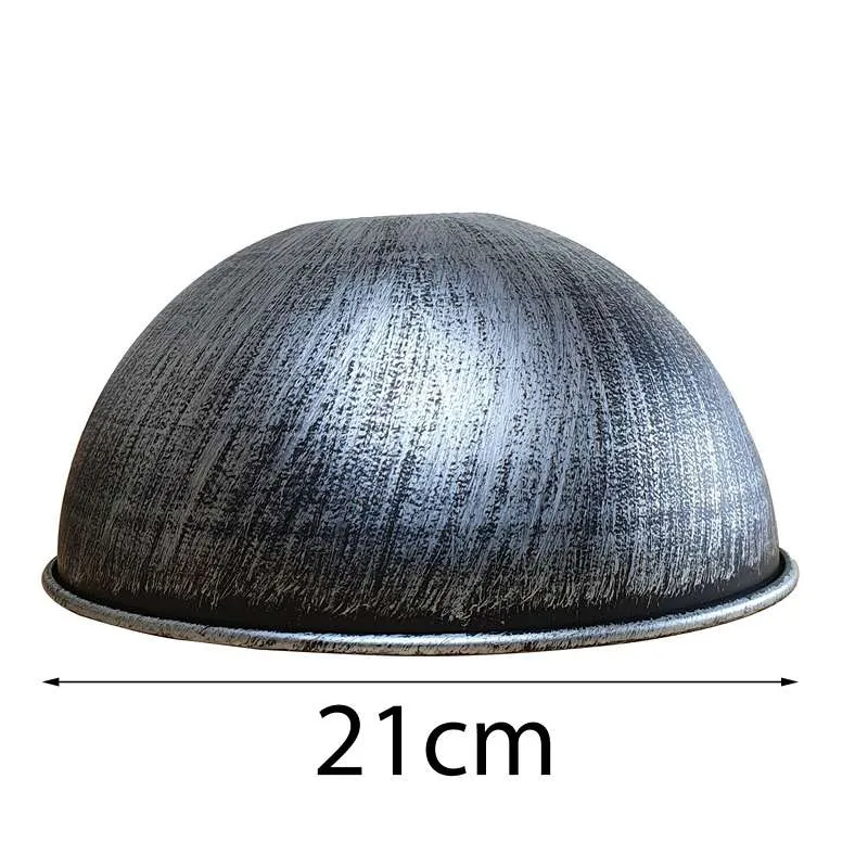 Retro Easy Fit Lampenschirm Metall | Ø 21cm ~2146