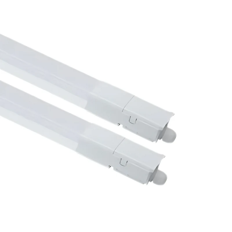 2er Pack LED Feuchtraumleuchte, 120 cm, 32 W, 3616 lm, 4000 K (neutralweiß), IP66, durchschleifbar, Fast Connector