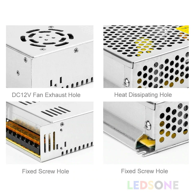 LED Netzteil 24V 20A 480W Aluminium Transformator ~2442