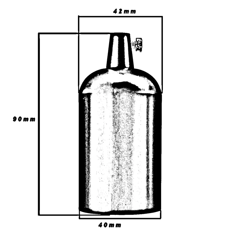 Stilvolle Lampenfassung E27 für for esstischlampen~1444