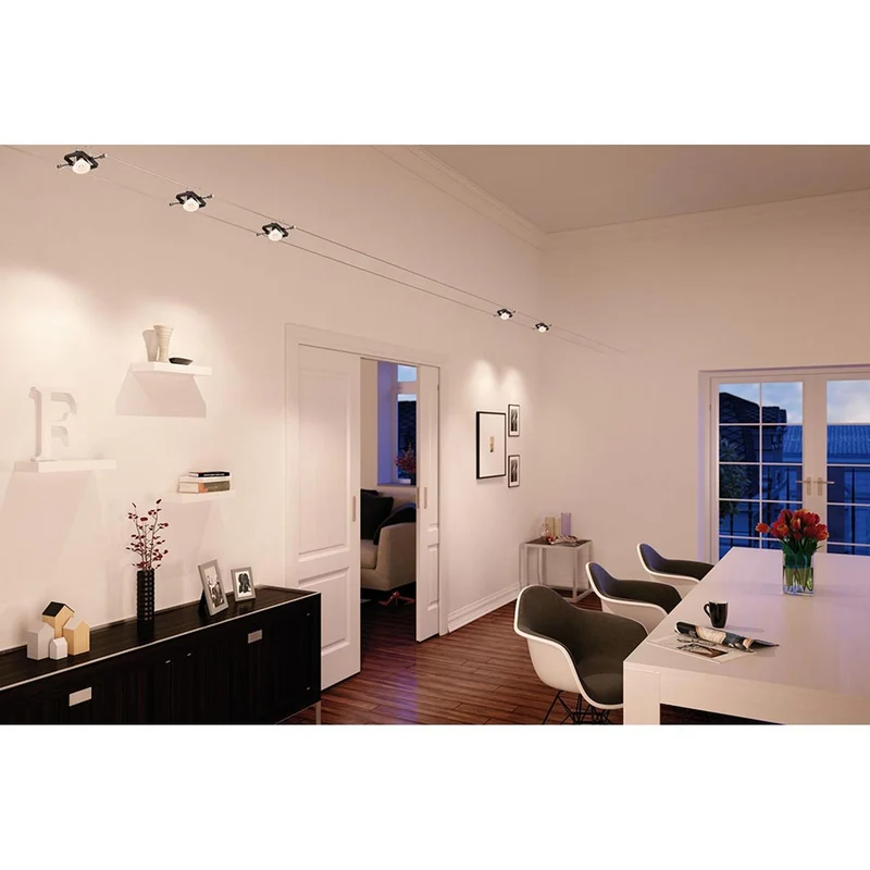 GU5,3 LED 6,5W Reflektor Dimmbar 2700K Schwarz-Matt