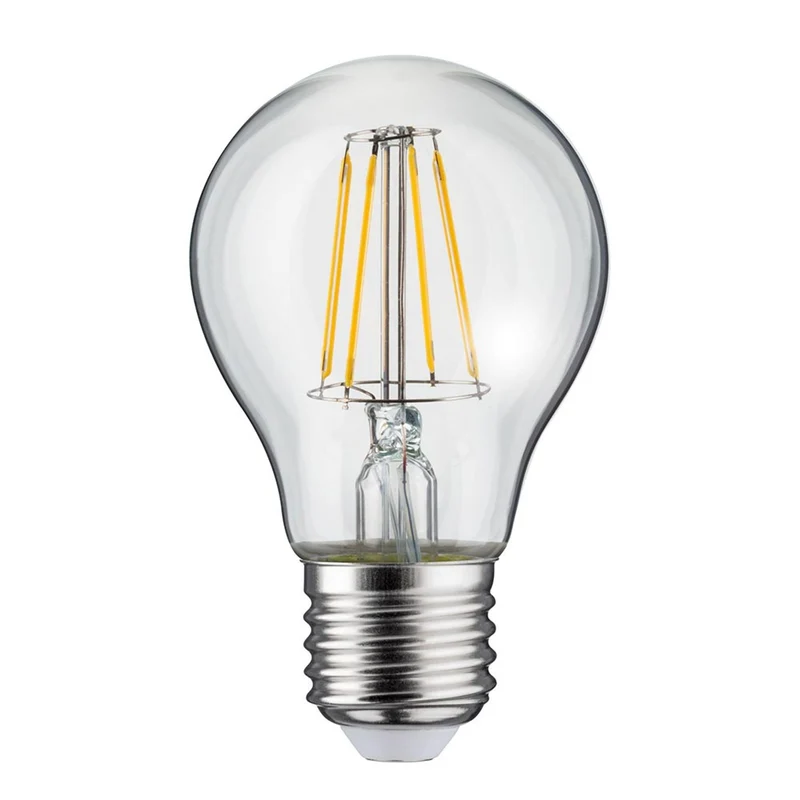 E27 4,3W LED Birne Filament 2700K Klar