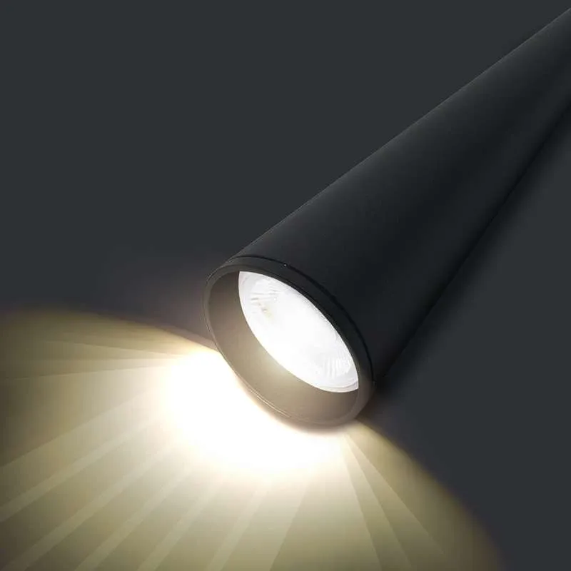 LED Pendelleuchte schwarz Hängelampe~2621