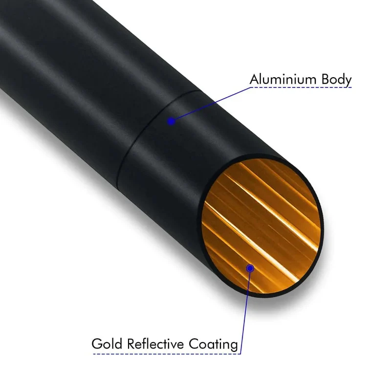 Pendelleuchten schwarz gold | Alumium | gu10 fassung~2612
