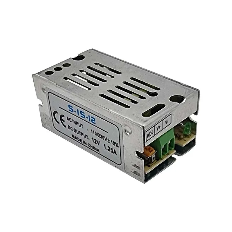 12V LED-Transformator 15W Stabiles Netzteil IP20 ~2839
