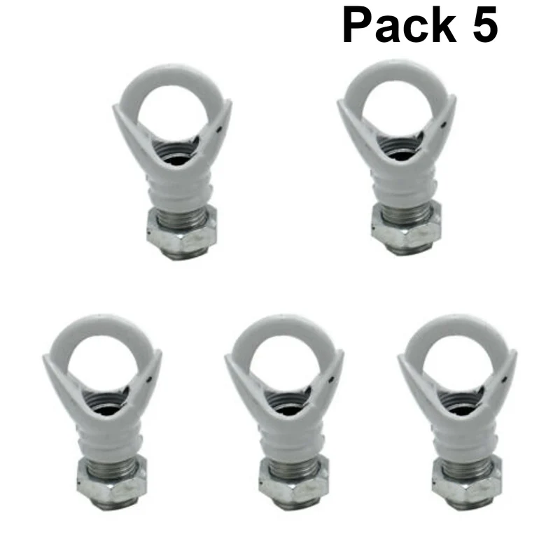 Deckenhaken für Lampen Kronleuchter in Weiß~ 2832