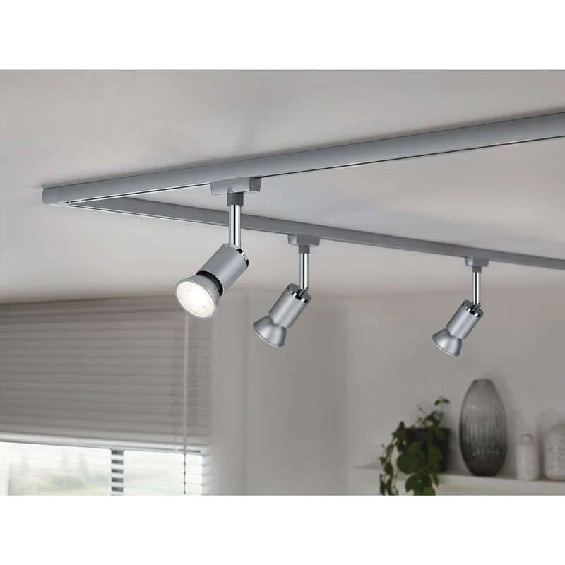 GU10 LED 7W Reflektor Dimmbar Chrom-Matt