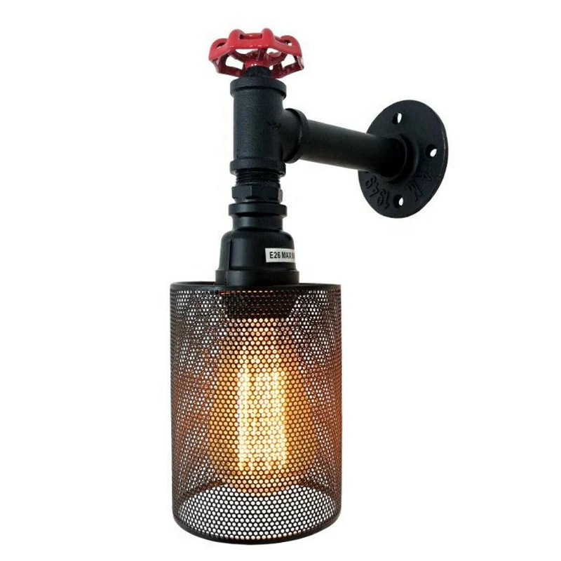 Rohr wandleuchte LED WandLampe Wasserrohr Wandstrahler~2291