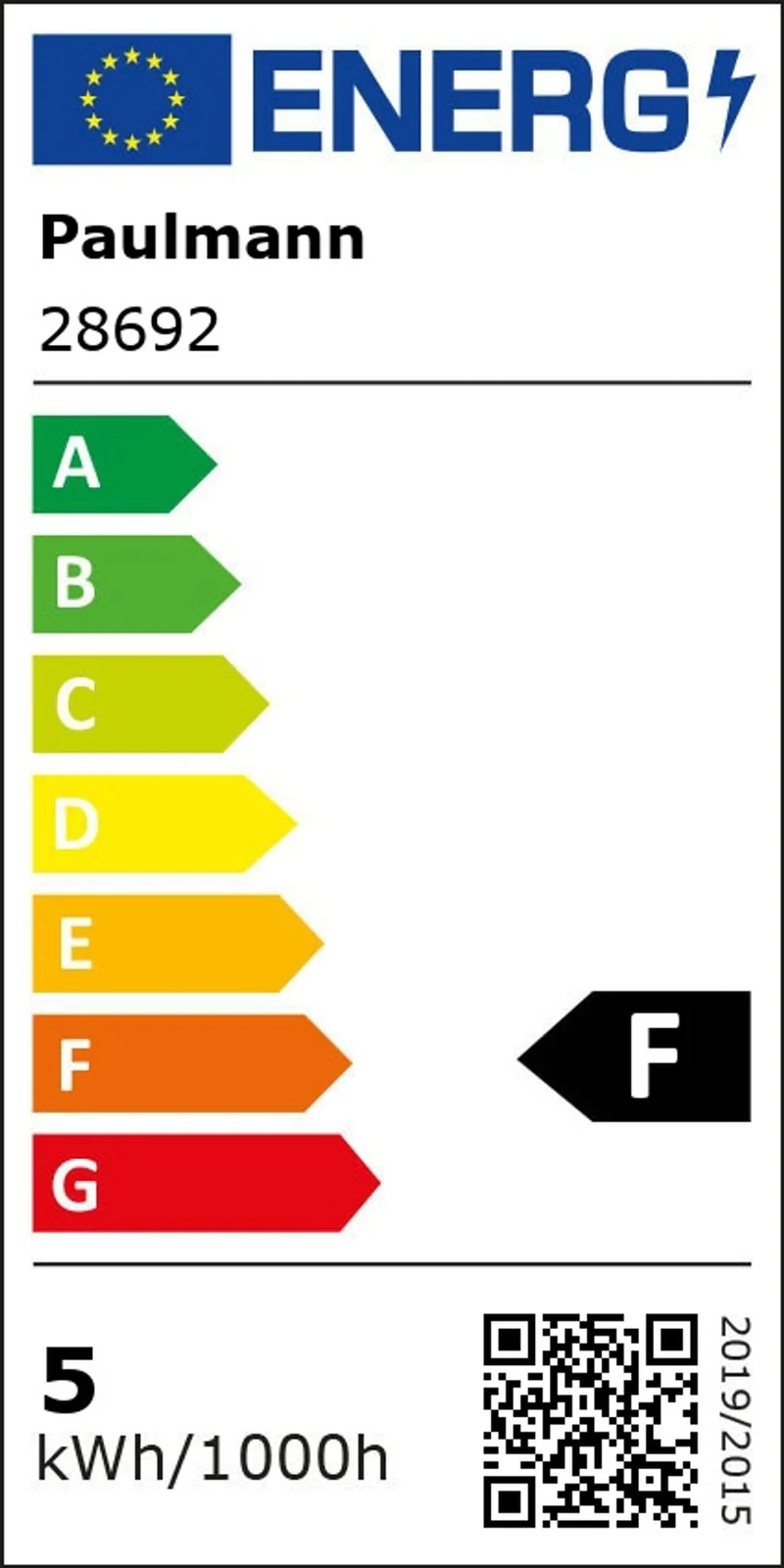 E27 4,8W LED Tropfen Filament Dimmbar 2700K Klar