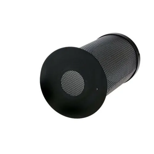 Industrie Pendelleuchte Lampenschirm Schwarz – Metallkäfig~ 2677