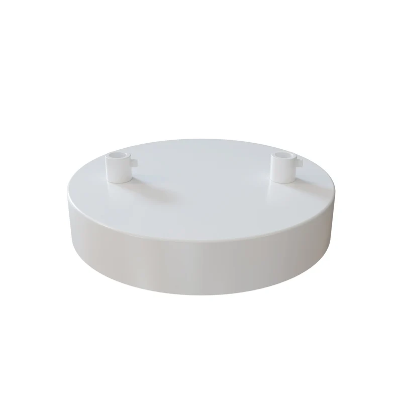 Retro 2-Wege metall Deckenrosette baldachin für lampen~2674