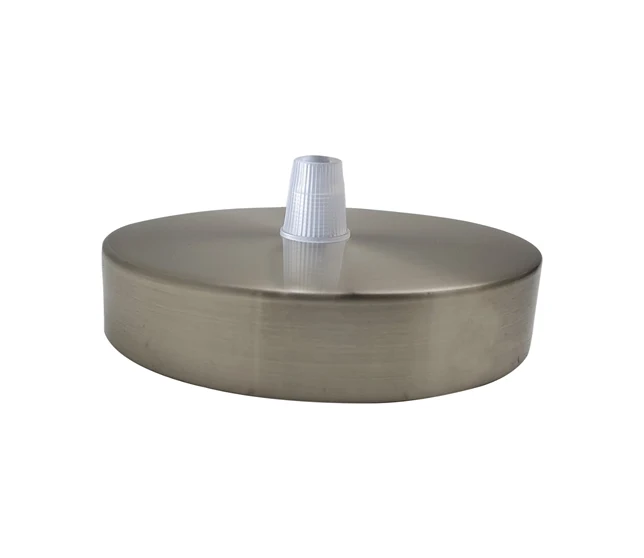 Moderne Runde Deckenrosette Gelbmessing für hängelampe~2673