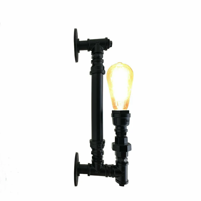 Rustikal Rohr LED Wandleuchte Innen Wandspot licht~2366