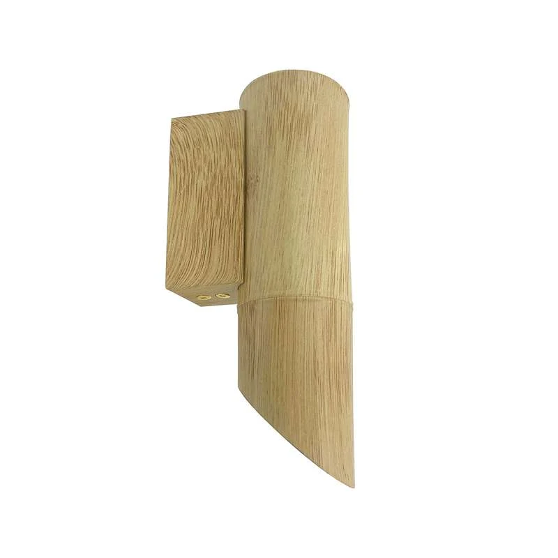 Moderne LED Holz Wandleuchte-Innen Up & Down |GU10~2830