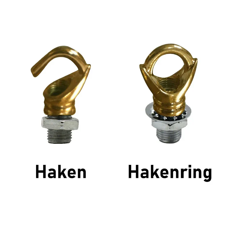 Aluminium Deckenhaken, Hakenringe Beleuchtungszubehör ~2573