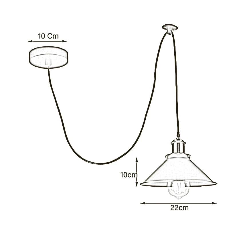 Homelights E27 Spider Hängelampen Gelb – Spinnenlampe~2259