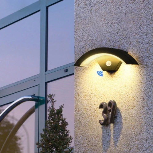 18W LED Außenleuchte mit Bewegungsmelder Wandleuchte~2565